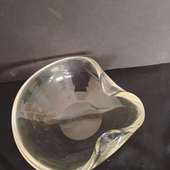 Viking Glass MCM Biomorphic Ashtray - Picture 4 of 5